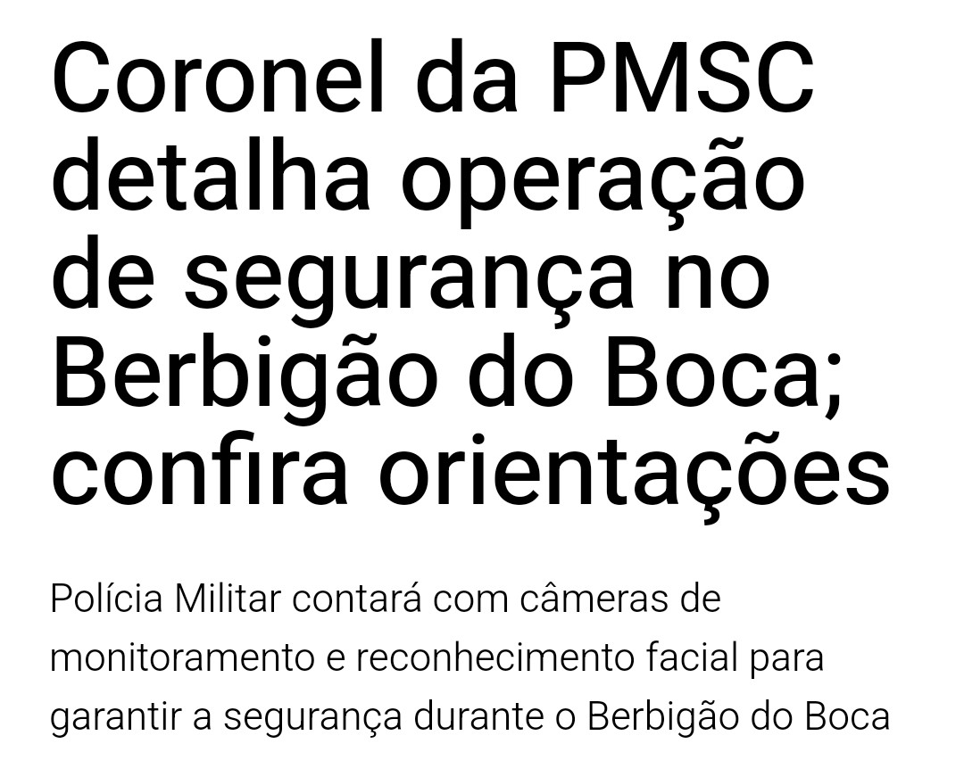 A Polícia Militar de Santa Catarina implementará r..